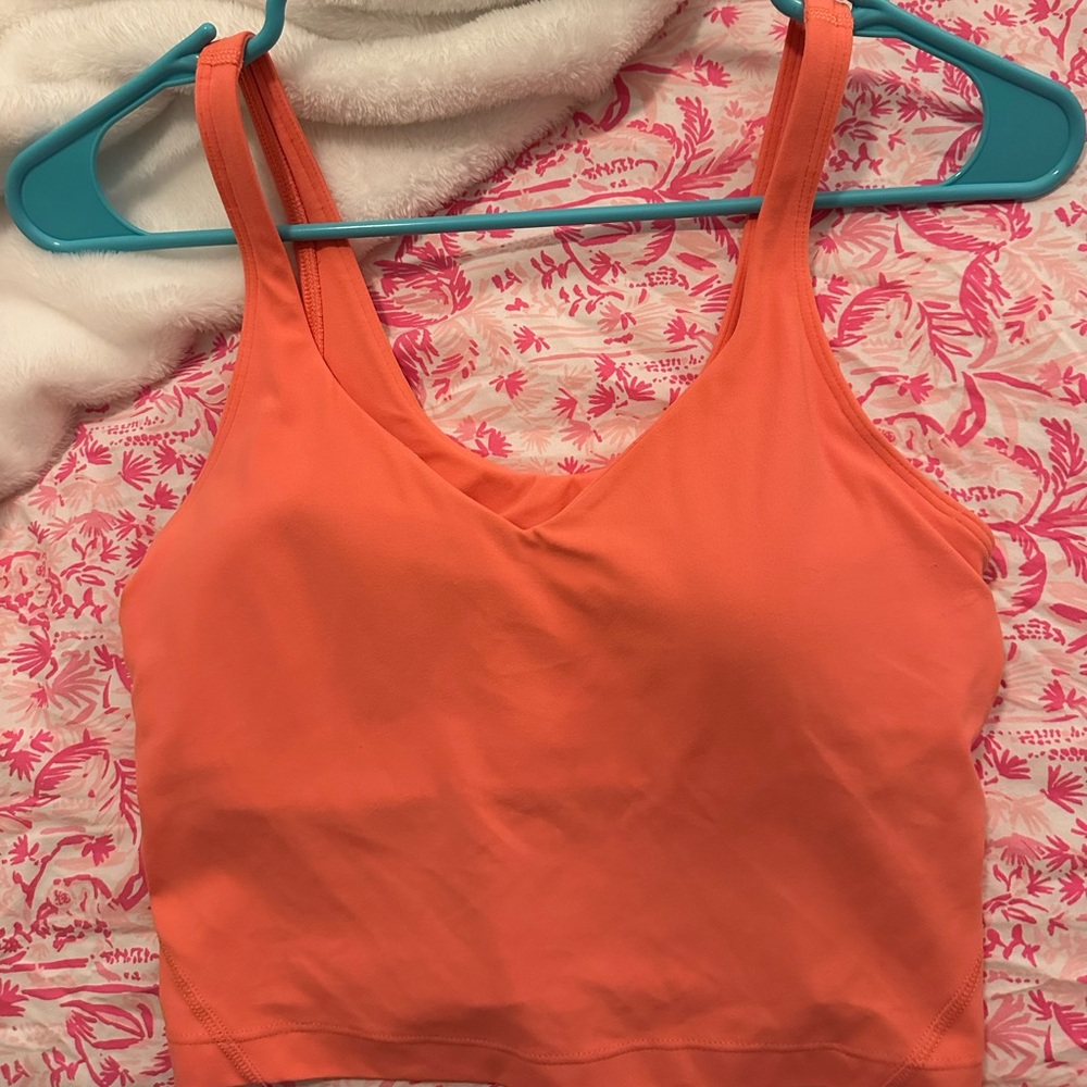 Lululemon guava pink align tank NWOT
